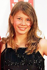 Irwin at the Logie Awards of 2011 Bindi Irwin, 2011.jpg