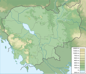 voir sur la carte de Cambodge