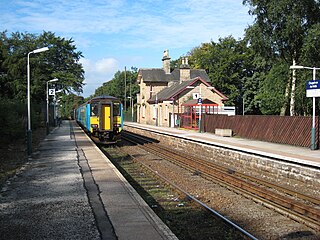 <span class="mw-page-title-main">Chapel-en-le-Frith railway station</span> Railway station in Derbyshire, England