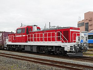 DD200形ディーゼル機関車901号機 （2019年7月 石巻駅）