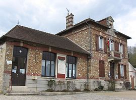 The town hall in Dhuisy