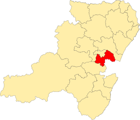 Location of the ward