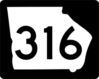 <span class="mw-page-title-main">Georgia State Route 316</span> Highway in Georgia, United States