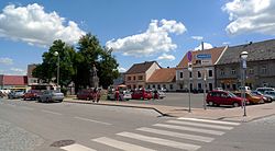 Skyline of Libáň