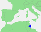 Localizatzione de su gulfu de Gabès