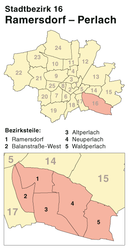 Ramersdorf-Perlach – Mappa