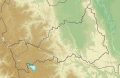 Mapa físico del Dep. de Pasco.