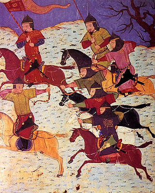 <span class="mw-page-title-main">Battle of the Kalka River</span> 1223 battle where the Mongols fought against Rus princes and Cumans