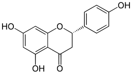 Structuurformule van naringenine