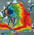 Age of oceanic crust