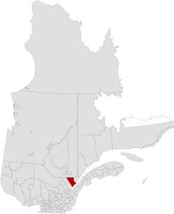 Location of Charlevoix Regional County Municipality