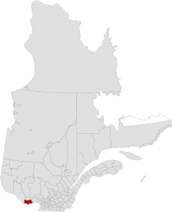 Location of Les Collines-de-l'Outaouais