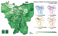 Image 63Religious distribution in each subdistricts of Jakarta (2021) (from Jakarta)