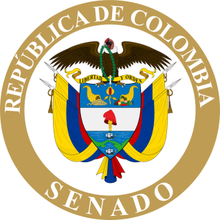 <span class="mw-page-title-main">Senate of Colombia</span> Upper House of the Colombian Congress