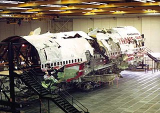 <span class="mw-page-title-main">TWA Flight 800</span> Flight that exploded and crashed in 1996 off the coast of New York