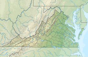 Map showing the location of Mountain Lake Wilderness