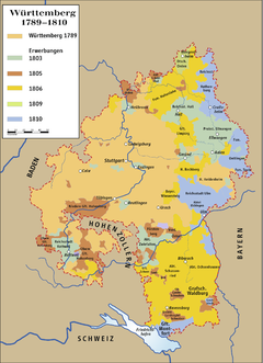 Altwürttemberg och Neuwürttemberg