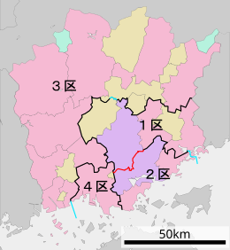 Carte de la circonscription.