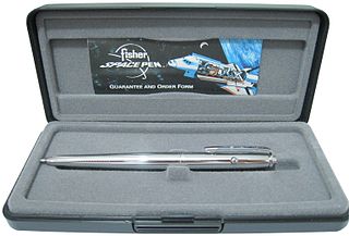 <span class="mw-page-title-main">Space Pen</span> Gravity-independent ballpoint pen