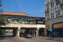 A northbound train at Argyle station, July 2010 Argyle CTA 20100729.jpg