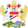 An astral crown in the coat of arms of British Airways