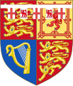 סמל הנסיך ריצ'רד, דוכס גלאוסטר תגית לבנה עם חמישה קצוות, הראשון, האמצעי והחמישי מוטענים בצלב אדום, השני והרביעי באריה אדום.