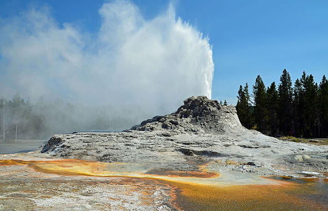 Castle Geyser, Yellowstone National Park