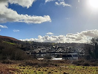 <span class="mw-page-title-main">Cilfynydd</span> Human settlement in Wales