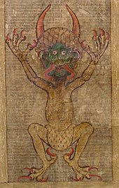 An early illustration of the Devil