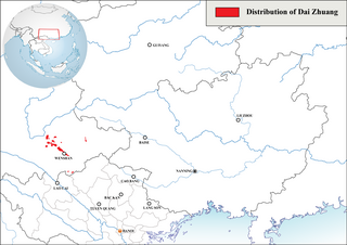 <span class="mw-page-title-main">Dai Zhuang language</span> Tai language spoken in China and Vietnam