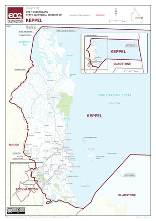 <span class="mw-page-title-main">Electoral district of Keppel</span> State electoral district of Queensland, Australia