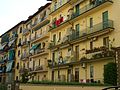 Low-rise flat with balconies in Florence, Italy