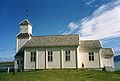 Gimsøy's trækirke fra 1876