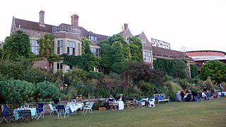 Glyndebourne English country house in East Sussex, England