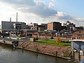 Industriepark Höchst, gezien vanaf de Leunabrücke