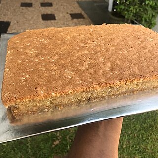 <span class="mw-page-title-main">Love cake</span> Traditional semolina cake eaten in Sri Lanka