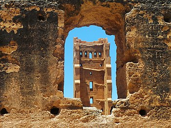 Ruins of the mosque of Mansoura, Tlemcen Province, Algeria Photograph: Frs Wld El3lmA Licensing: CC-BY-SA-3.0