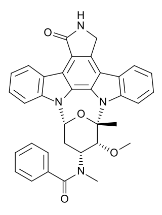 <span class="mw-page-title-main">Midostaurin</span> Chemical compound