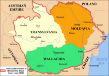 Orange, green and yellow map of 1600 holdings