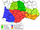 Répartition des dialectes de l’occitan.