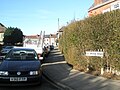 Old Bridge Road in Southsea, which carried the Southsea Railway