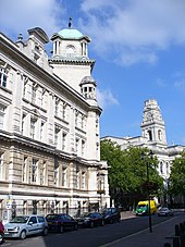 A side-facing view of the Park Building, one of the buildings which make up the University of Portsmouth