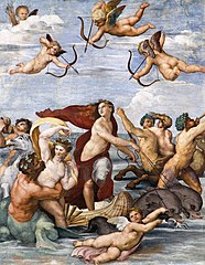 Triomf van Galatea Villa Farnesina