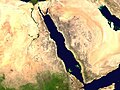 La Mar Roja, un autre exemple de mar mediterranèa intercontinentala