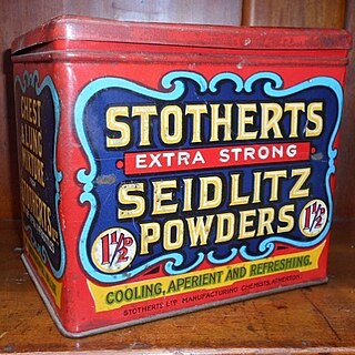 Seidlitz powders Laxative and digestive