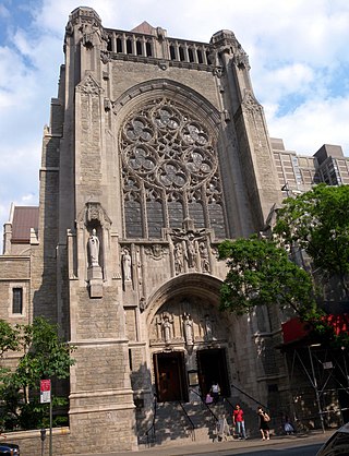 <span class="mw-page-title-main">Church of St. Vincent Ferrer (Manhattan)</span> Historic church in New York, United States