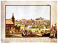 Image 56Bucharest (capital of Wallachia) at the end of the 18th century (from Culture of Romania)