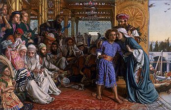 William Holman Hunt, The Finding of the Saviour in the Temple