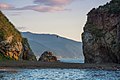 Scorcio della costa presso la penisola Tonino-Anivskij