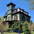 The Jacob C. Allen House (c. 1870) in Hackettstown, New Jersey